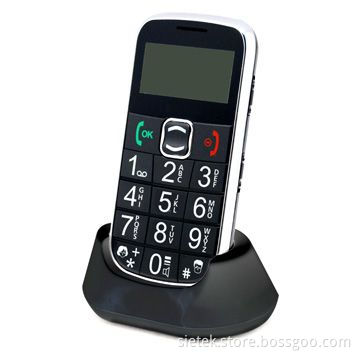 GSM Phone with Flashlight, SOS Emergency Button and Memo Functions